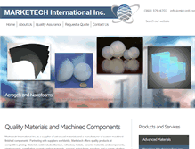 Tablet Screenshot of mkt-intl.com
